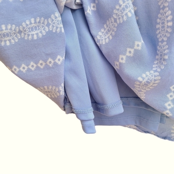 Miami Mini Shift Dress with Bell Sleeves and Back Tie - Picture 6 of 8